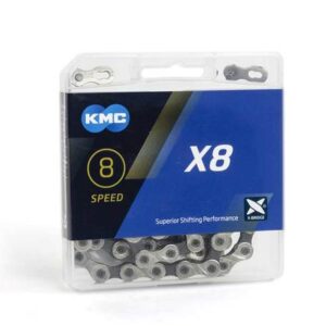 KETTING 7/8V 3/32 KMC X8 114 ZI/GRY