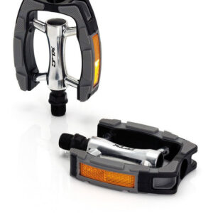 PEDAAL XLC COMFORT PVC/ALM ZW/ZI/GRY STEL PDC07