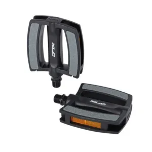 PEDAAL XLC CITY/COMFORT PVC ZW/GRY PDC20 STEL